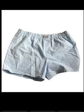 Goodfellow & Co Light Blue Elastic Waist Lounge Shorts